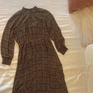 Madewell Floral MIDI dress